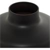 imageThe Novogratz Glass Decorative Vase Centerpiece Vase Flower Vase for Home Decoration 12quot x 12quot x 13quot BlackBlack
