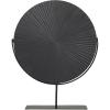 imageCosmoLiving by Cosmopolitan Metal Starburst Decorative Sculpture Carved Home Decor Statue with Stand Accent Figurine 18quot x 4quot x 23quot BlackBlack