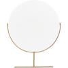 imageCosmoLiving by Cosmopolitan Metal Starburst Decorative Sculpture Carved Home Decor Statue with Stand Accent Figurine 18quot x 4quot x 23quot BlackWhite