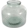 imageDeco 79 Glass Decorative Vase Spotted Centerpiece Vase Flower Vase for Home Decoration 12quot x 12quot x 11quot Green