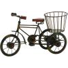 imageDeco 79 Metal Bike Decorative Sculpture Home Decor Statue with Wood Accents Accent Figurine 12quot x 6quot x 8quot Brown