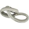 imageDeco 79 Ceramic Chain Decorative Sculpture 3 Link Home Decor Statue Accent Figurine 11quot x 7quot x 6quot SilverSilver