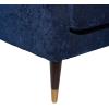 imageDeco 79 Fabric Tufted Accent Chair 30quot x 32quot x 34quot BrownBlue