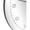 imageDeco 79 Glass Decorative Wall Clock LED Wall Clock for Home with Black Clocks Hands and White Numbers Wall Clock for Room 28quot x 2quot x 28quot Multi Colored