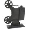 imageDeco 79 Metal Film Decorative Sculpture Camera Home Decor Statue Accent Figurine 14quot x 4quot x 19quot Black