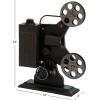 imageDeco 79 Metal Film Decorative Sculpture Camera Home Decor Statue Accent Figurine 14quot x 4quot x 19quot Black