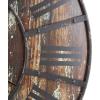 imageDeco 79 Wood Decorative Clock  Carved Wall Clock for Home 25quot x 3quot x 25quot Brown36x 36