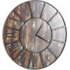 imageDeco 79 Wood Decorative Clock  Carved Wall Clock for Home 25quot x 3quot x 25quot Brown36x 36