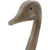 imageDeco 79 Wood Duck Decorative Sculpture Home Decor Statues Set of 2 Accent Figurines 13quot 11quotW BrownBrown