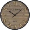 imageBenzara 95288 Wood Metal Wall Clock 36quot D