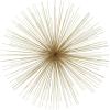 imageDeco 79 Metal Starburst Home Wall Decor 3D Wall Sculpture Set of 3 Wall Art 16quot 20quot 24quotW BlackGold