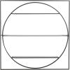 imageDeco 79 Metal 3 Shelves Wall Shelf 32quot x 5quot x 32quot Black