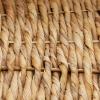 imageDeco 79 Dried Plant Handmade Woven Tray Set of 2 18quot 20quotW Brown