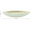 imageDeco 79 Mother of Pearl Shell Living Room Decor Tray Ottoman Tray Serving Tray 21quot x 8quot x 4quot White