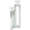 imageDeco 79 Wood Pillar 3 Plate Candle Holder with Mirrored Accents 7quot x 7quot x 21quot Silver
