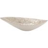 imageDeco 79 Mother of Pearl Shell Living Room Decor Tray Oval Serving Tray 22quot x 6quot x 10quot White