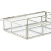 imageCosmoLiving by Cosmopolitan Glass Decorative Jewelry Box Jewelry Organizer with Clear Glass Jewelry Holder 9quot x 6quot x 2quot GoldSilver