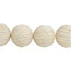 imageDeco 79 Jute Rope Handmade Decorative Ball Orbs ampamp Vase Filler with Varying Designs Set of 4 4quotW 4quotH BlueBeige