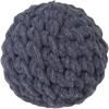 imageDeco 79 Jute Rope Handmade Decorative Ball Orbs ampamp Vase Filler with Varying Designs Set of 4 4quotW 4quotH BlueBlue