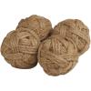 imageDeco 79 Jute Rope Handmade Decorative Ball Orbs ampamp Vase Filler with Varying Designs Set of 4 4quotW 4quotH BlueBrown