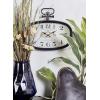 imageDeco 79 Metal Decorative Pocket Watch Style Wall Clock for Home and Room 18quot x 2quot x 16quot White