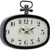 imageDeco 79 Metal Decorative Pocket Watch Style Wall Clock for Home and Room 18quot x 2quot x 16quot White