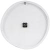 imageDeco 79 Wood Decorative Wall Clock Round Wall Clock for Home with Black Hands and Numbers Wall Clock for Room 24quot x 1quot x 23quot White