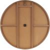 imageDeco 79 Wood Decorative for Home with Gold Hands and NumbersBlack