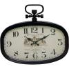 imageDeco 79 Metal Decorative Pocket Watch Style Wall Clock for Home and Room 18quot x 2quot x 16quot White