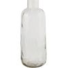 imageDeco 79 Glass Decorative Vase Centerpiece Vase with Bubble Texture Flower Vase for Home Decoration 7quot x 7quot x 17quot Gray6 x 6 x 15