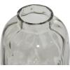 imageDeco 79 Glass Decorative Vase Centerpiece Vase with Bubble Texture Flower Vase for Home Decoration 7quot x 7quot x 17quot Gray8 x 8 x 11