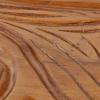 imageDeco 79 Teak Wood Floral Intricate Carved Tray Set of 2 11quot 11quotW BrownBrown