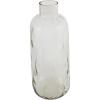 imageDeco 79 Glass Decorative Vase Centerpiece Vase with Bubble Texture Flower Vase for Home Decoration 7quot x 7quot x 17quot Gray6 x 6 x 15