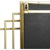 imageCosmoLiving by Cosmopolitan Metal Room Wall Mirror Geometric Entryway Mirror Wall Mounted Mirror 24quot x 2quot x 36quot Gold