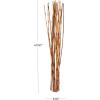 imageDeco 79 Bamboo Wood Sticks Tall Sticks Natural Foliage 7quot x 3quot x 41quot Brown
