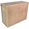 imageDeco 79 Rustic Wood Rectangle Cabinet 44quot x 19quot x 32quot BrownBrown
