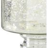 imageGlass Candle Holder Silver 6quotD 7quotH  24669