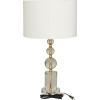 imageCosmoLiving by Cosmopolitan Crystal Room Table Lamp Orbs Style Base Accent Lamp with Drum Shade Lamp 15quot x 15quot x 27quot Gold