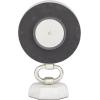 imageThe Novogratz Stainless Steel Metal Decorative Clock Mantel Clock with Black Face Tabletop Clock 6quot x 4quot x 9quot GoldSilver