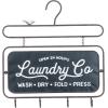 imageThe Novogratz Metal 4 Cubbies and 4 Hangers Wall Hook 23quot x 8quot x 14quot BrownBlack