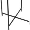 imageDeco 79 Accent Table 18quot L x 18quot W x 24quot H Silver