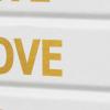 imageDeco 79 Canvas Decorative Box Faux Storage Book Book Shaped Boxes with Gold Live Laugh Love Text Set of 2 Decorative Keepsake Boxes 11quot 9quotH WhiteWhite