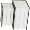 imageDeco 79 Canvas Decorative Box Faux Storage Book Book Shaped Boxes with Gold Live Laugh Love Text Set of 2 Decorative Keepsake Boxes 11quot 9quotH WhiteBlack