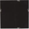imageDeco 79 Paper Floral Cluster Shadow Box with Varying Shapes and Sizes 20quot x 2quot x 20quot WhiteBlack