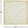 imageDeco 79 Shadow Box 24quot L x 2quot W x 24quot H White