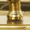 imageDeco 79 Aluminum Metal 3 Candle Candelabra with Candle Plate 12quot x 6quot x 9quot GoldGold