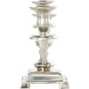 imageDeco 79 Aluminum Metal 3 Candle Candelabra with Candle Plate 12quot x 6quot x 9quot GoldSilver