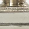 imageDeco 79 Aluminum Metal 3 Candle Candelabra with Candle Plate 12quot x 6quot x 9quot GoldSilver