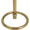 imageDeco 79 Aluminum Metal Decorative Candle Holder Slim Candle Stand with Round Bases Set of 3 Candlestick Holder 12quot 10quot 8quot H GoldGold
