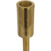 imageDeco 79 Aluminum Metal Decorative Candle Holder Slim Candle Stand with Round Bases Set of 3 Candlestick Holder 12quot 10quot 8quot H GoldGold